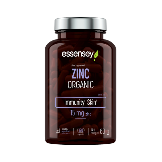 Essensey organiskais Cinks / ZINC ORGANIC (120 kapsulas)