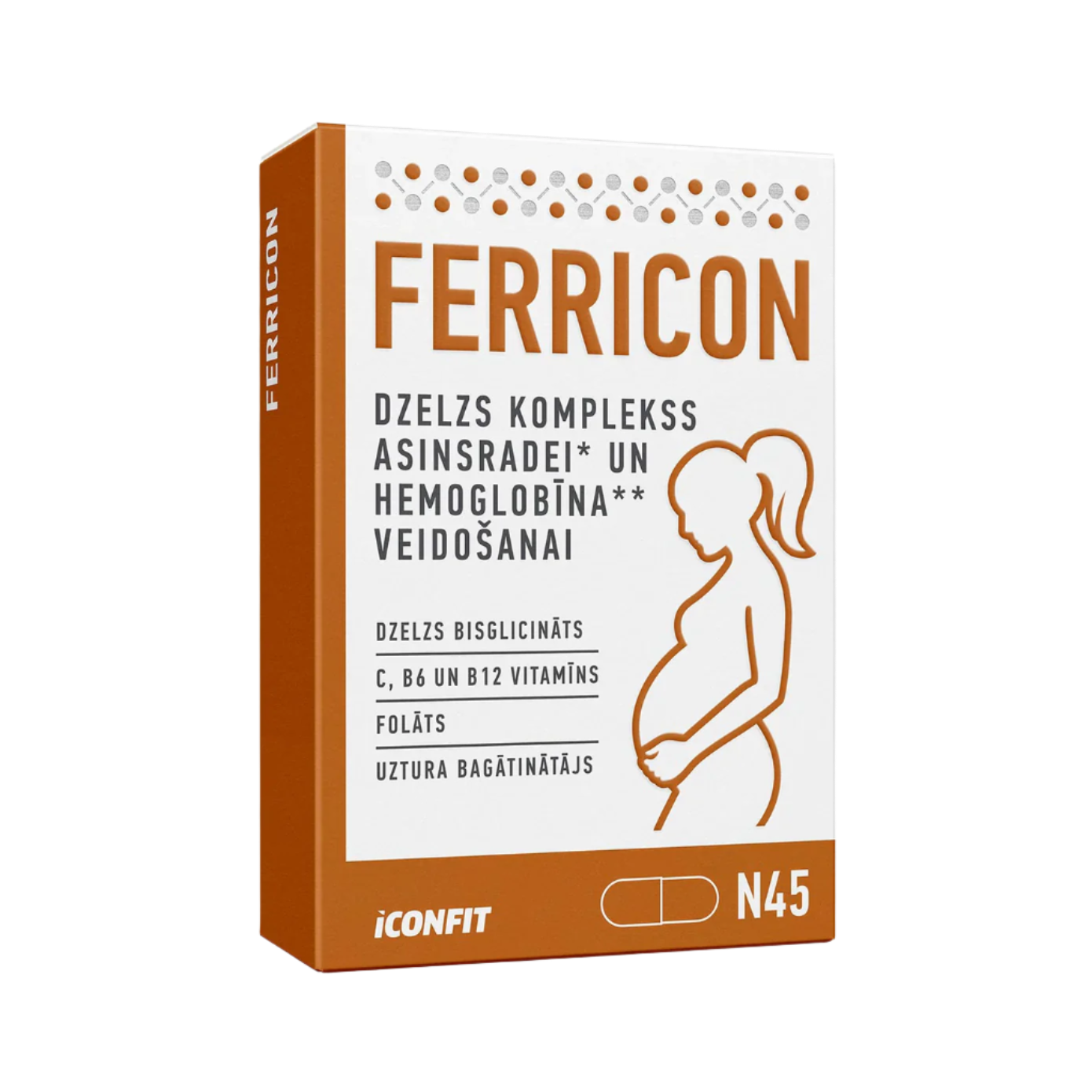 ICONFIT Феррикон (45 капсул)