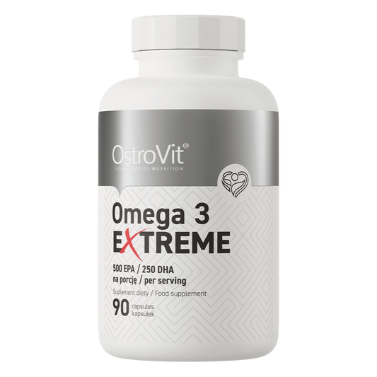 OstroVit Omega 3 Extreme, Zivju Eļļa 90/180 kapsulas