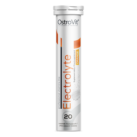 OstroVit Electrolyte / Electrolytes – 20 effervescent tablets ORANGE