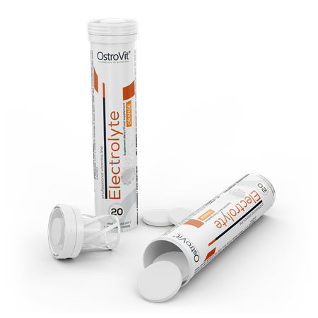 OstroVit Electrolyte / Electrolytes – 20 effervescent tablets ORANGE