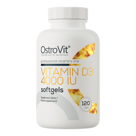 OstroVit Витамин D3 4000 МЕ – 120 капсул