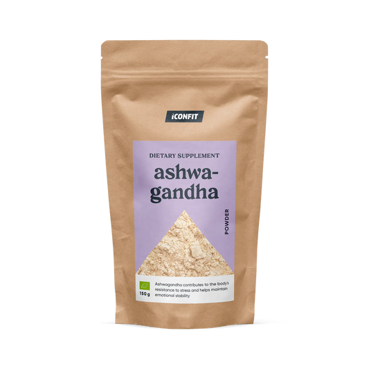 ICONFIT Organiskais Ašvaganda / Ashwagandha pulveris (150g)